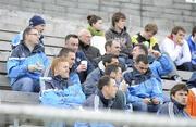 1 May 2010; The Dublin senior squad members, manager and selectors, watching the game. Cadbury GAA Football Under 21 All-Ireland Championship Final, Dublin v Donegal, Kingspan Breffni Park, Cavan. Picture credit: Oliver McVeigh / SPORTSFILE
