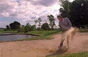 29 May 2001; Seve Ballesteros, pictured at Druid's Glen Golf Course in Wicklow, at the launch of the Seve Trophy 2002, supported by Bord Failte, which takes place between a Continental European team led by Seve himself and a Britain and Ireland team, led by Colin Montgomerie, and will take place in Druid's Glen in April 2002. Photo by Brendan Moran/Sportsfile