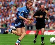 27 May 2001; Wayne McCarthy of Dublin during the Bank of Ireland Leinster Senior Football Championship Quarter-Final match between Dublin and Longford at Croke Park in Dublin. Photo by Damien Eagers/Sportsfile