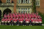 29 May 2001; The British and Irish Lions team pictured at Tylney Hall in Rotherwick, England. Photo by Matt Browne/Sportsfile