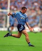 27 May 2001; Thomas Lynch of Dublin during the Bank of Ireland Leinster Senior Football Championship Quarter-Final match between Dublin and Longford at Croke Park in Dublin. Photo by Damien Eagers/Sportsfile