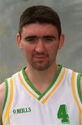 31 May 2001; Michael Bree during a Ireland Senior Men's Basketball Team Portraits Session in Tallaght, Dublin. Photo by Brendan Moran/Sportsfile