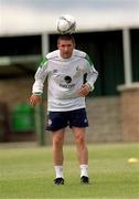 31 May 2001; Robbie Keane during a Republic of Ireland Training Session at John Hyland Park in Baldonnell, Dublin. Photo by Damien Eagers/Sportsfile