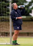 31 May 2001; Manager Mick McCarthy during a Republic of Ireland Training Session at John Hyland Park in Baldonnell, Dublin. Photo by Damien Eagers/Sportsfile
