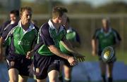 4 June 2001; Brian O'Driscoll during British and Irish Lions Training Session at Fremantle in Perth, Australia. Photo by Matt Browne/Sportsfile