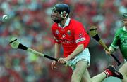 27 May 2001; Pat Mulcahy of Cork during the Guinness Munster Senior Hurling Championship Quarter-Final match between Cork and Limerick at Páirc Uí Chaoimh in Cork. Photo by Ray McManus/Sportsfile