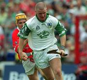 27 May 2001; Timmy Houlihan of Limerick during the Guinness Munster Senior Hurling Championship Quarter-Final match between Cork and Limerick at Páirc Uí Chaoimh in Cork. Photo by Ray McManus/Sportsfile