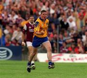 3 June 2001; Seamus O'Neill of Roscommon celebrates a score during the Bank of Ireland Connacht Senior Football Championship Semi-Final match between Galway and Roscommon at Tuam Stadium in Tuam, Galway. Photo by Damien Eagers/Sportsfile