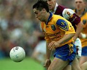 3 June 2001; John Hanley of Roscommon during the Bank of Ireland Connacht Senior Football Championship Semi-Final match between Galway and Roscommon at Tuam Stadium in Tuam, Galway. Photo by Damien Eagers/Sportsfile