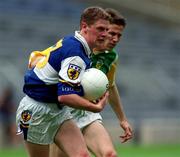 27 May 2001; Brian McDonald of Laois during the Bank of Ireland Leinster Senior Football Championship Quarter-Final match between Offaly and Laois at Croke Park in Dublin. Photo by Damien Eagers/Sportsfile