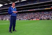 27 May 2001; Laois manager Colm Browne ahead of the Bank of Ireland Leinster Senior Football Championship Quarter-Final match between Offaly and Laois at Croke Park in Dublin. Photo by Damien Eagers/Sportsfile