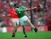 27 May 2001; Damien Reace of Limerick during the Guinness Munster Senior Hurling Championship Quarter-Final match between Cork and Limerick at Páirc Uí Chaoimh in Cork. Photo by Ray McManus/Sportsfile