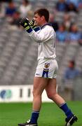 27 May 2001; Fergal Byron of Laois during the Bank of Ireland Leinster Senior Football Championship Quarter-Final match between Offaly and Laois at Croke Park in Dublin. Photo by Damien Eagers/Sportsfile