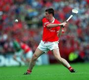 27 May 2001; Mark Landers of Cork during the Guinness Munster Senior Hurling Championship Quarter-Final match between Cork and Limerick at Páirc Uí Chaoimh in Cork. Photo by Ray McManus/Sportsfile