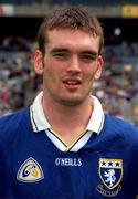 27 May 2001; Noel Garvin of Laois ahead of the Bank of Ireland Leinster Senior Football Championship Quarter-Final match between Offaly and Laois at Croke Park in Dublin. Photo by Damien Eagers/Sportsfile