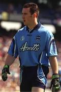 27 May 2001; Paddy Christie of Dublin during the Bank of Ireland Leinster Senior Football Championship Quarter-Final match between Dublin and Longford at Croke Park in Dublin. Photo by Pat Murphy/Sportsfile