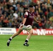 3 June 2001; Sean O'Domhnaill of Galway during the Bank of Ireland Connacht Senior Football Championship Semi-Final match between Galway and Roscommon at Tuam Stadium in Tuam, Galway. Photo by Damien Eagers/Sportsfile