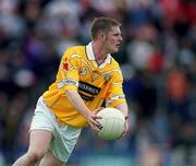 3 June 2001; Anto Finnegan of Antrim during the Bank of Ireland Ulster Senior Football Championship Quarter-Final match between Derry and Antrim at Celtic Park in Derry. Photo by Aoife Rice/Sportsfile