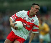 3 June 2001; Patrick Bradley of Derry during the Bank of Ireland Ulster Senior Football Championship Quarter-Final match between Derry and Antrim at Celtic Park in Derry. Photo by Aoife Rice/Sportsfile