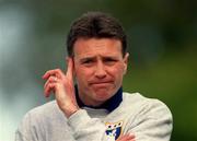 6 May 2001; Laois manager Colm Browne during the Bank of Ireland Leinster Senior Football Championship First Round match between Laois and Wexford at Dr Cullen Park in Carlow. Photo by Aoife Rice/Sportsfile