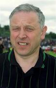 3 June 2001; Referee Pat O'Toole ahead of the Bank of Ireland Ulster Senior Football Championship Quarter-Final match between Derry and Antrim at Celtic Park in Derry. Photo by Aoife Rice/Sportsfile
