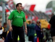 3 June 2001; Antrim manager Brian White during the Bank of Ireland Ulster Senior Football Championship Quarter-Final match between Derry and Antrim at Celtic Park in Derry. Photo by Aoife Rice/Sportsfile