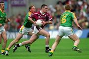 3 June 2001; Fergal Wilson of Westmeath in action against Trevor Giles of Meath during the Bank of Ireland Leinster Senior Football Championship Quarter-Final match between Meath and Westmeath at Croke Park in Dublin. Photo by David Maher/Sportsfile