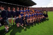 3 June 2001; The Tipperary team ahead of the Guinness Munster Senior Hurling Championship Semi-Final match between Tipperary and Clare at Páirc Uí Chaoimh in Cork. Photo by Brendan Moran/Sportsfile