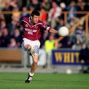 9 June 2001; Brian Morley of Westmeath during the Bank of Ireland All-Ireland Senior Football Championship Qualifier Round 1 match between Wexford and Westmeath at Wexford Park in Wexford. Photo by Brendan Moran/Sportsfile
