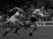 31 July 1983; Anton O'Toole of Dublin in action against Liam O'Connor of Offaly during the Leinster Senior Football Championship Final match between Dublin and Offaly at Croke Park in Dublin. Photo by Ray McManus/Sportsfile