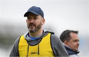 17 April 2016; Clare selector Donal Og Cusack and manager Davy Fitzgerald. Allianz Hurling League Division 1 Semi-Final, Kilkenny v Clare. Semple Stadium, Thurles, Co. Tipperary. Picture credit: Stephen McCarthy / SPORTSFILE