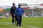 17 April 2016; Waterford manager Derek McGrath and selector Dan Shanahan. Allianz Hurling League Division 1 Semi-Final, Waterford v Limerick. Semple Stadium, Thurles, Co. Tipperary. Picture credit: Stephen McCarthy / SPORTSFILE
