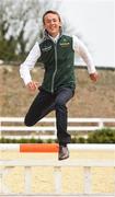 19 April 2016; Team Ireland squad member Bertram Allen ahead of the 2016 Olympics Games in Rio. National Horse Sport Arena, Abbotstown, Co. Dublin. Picture credit: Ramsey Cardy / SPORTSFILE