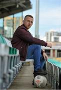 21 April 2016; Shamrock Rovers' Gary McCabe following a press conference. Tallaght Stadium, Tallaght, Co. Dublin. Picture credit: Sam Barnes / SPORTSFILE