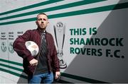 21 April 2016; Shamrock Rovers' Gary McCabe following a press conference. Tallaght Stadium, Tallaght, Co. Dublin. Picture credit: Sam Barnes / SPORTSFILE