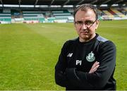 21 April 2016; Shamrock Rovers' manager Pat Fenlon following a press conference. Tallaght Stadium, Tallaght, Co. Dublin. Picture credit: Sam Barnes / SPORTSFILE