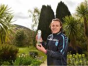 22 April 2016; Pictured is Aine O’Gorman of UCD Waves with the Continental Tyres Women’s National League Player of the Month Award for March 2016. Aine was presented with her trophy by Tom Dennigan, General Sales Manager, Continental Tyres, Ireland, at the Glenview Hotel, Co. Wicklow. Picture credit: Matt Browne / SPORTSFILE