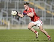16 April 2016; Kevin Flahive, Cork. Eirgrid GAA Football Under 21 All-Ireland Championship semi-final, Cork v Monaghan. O'Connor Park, Tullamore, Co. Offaly.  Picture credit: Sam Barnes / SPORTSFILE