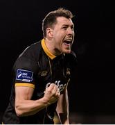 22 April 2016; Brian Gartland, Dundalk, celebrates at the end of the game. SSE Airtricity League, Premier Division, Shamrock Rovers v Dundalk. Tallaght Stadium, Tallaght, Co. Dublin. Picture credit: David Maher / SPORTSFILE