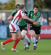 7 May 2010; Ian Keatley, Connacht, in action against Ian Humphreys, Ulster. Celtic League, Ulster v Connacht, Ravenhill Park, Belfast, Co. Antrim. Picture credit: Oliver McVeigh / SPORTSFILE