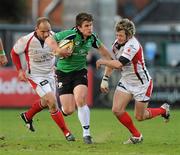 7 May 2010; Ian Keatley, Connacht, in action against Jamie Smith, Ulster. Celtic League, Ulster v Connacht, Ravenhill Park, Belfast, Co. Antrim. Picture credit: Oliver McVeigh / SPORTSFILE