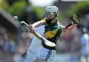 8 May 2010; Barry Shevlin, Meath, in action against Paudie Reidy, Kildare. Christy Ring Cup, Round 1, Meath v Kildare, Pairc Tailteann, Navan, Co. Meath. Picture credit: Ray McManus / SPORTSFILE