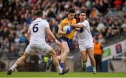 23 April 2016; Jamie Malone, Clare, in action against Fergal Conway, left, and Ryan Houlihan, Kildare. Allianz Football League, Division 3, Final, Clare v Kildare. Croke Park, Dublin. Picture credit: Ray McManus / SPORTSFILE