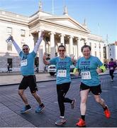 24 April 2016; Participants pass the General Post Office during the Dublin Remembers 1916 5K run. O'Connell Street, Dublin City Centre.  Picture credit: Sam Barnes / SPORTSFILE