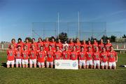 8 May 2010; The Cork squad. Bord Gais Energy Ladies National Football League Division 1 Final, Cork v Galway, Parnell Park, Dublin. Picture credit: Stephen McCarthy / SPORTSFILE
