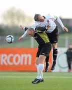 10 May 2010; Glen Crowe, Sporting Fingal, in action against Wayne Hatswell, Dundalk. EA Sports Cup Second Round, Dundalk v Sporting Fingal, Oriel Park, Dundalk. Photo by Sportsfile