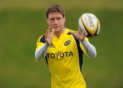 11 May 2010; Munster's Ronan O'Gara in action during rugby squad training ahead of their Celtic League Semi-Final game against Leinster on Saturday. University of Limerick, Limerick. Picture credit: Pat Murphy / SPORTSFILE