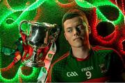 25 April 2016; Mayo U21 captain Stephen Coen in Croke Park ahead of his team's meeting with Cork in the EirGrid GAA Football U21 All-Ireland Final 2016. The match will take place on Saturday, 30 April at 6pm in Cusack Park, Ennis.  Picture credit: Brendan Moran / SPORTSFILE