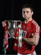 25 April 2016; Cork U21 captain Stephen Cronin in Croke Park ahead of his team's meeting with Mayo in the EirGrid GAA Football U21 All-Ireland Final 2016. The match will take place on Saturday, 30 April at 6pm in Cusack Park, Ennis.  Picture credit: Brendan Moran / SPORTSFILE