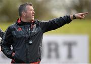 25 April 2016; Munster head coach Anthony Foley during squad training. University of Limerick, Limerick. Picture credit: Seb Daly / SPORTSFILE